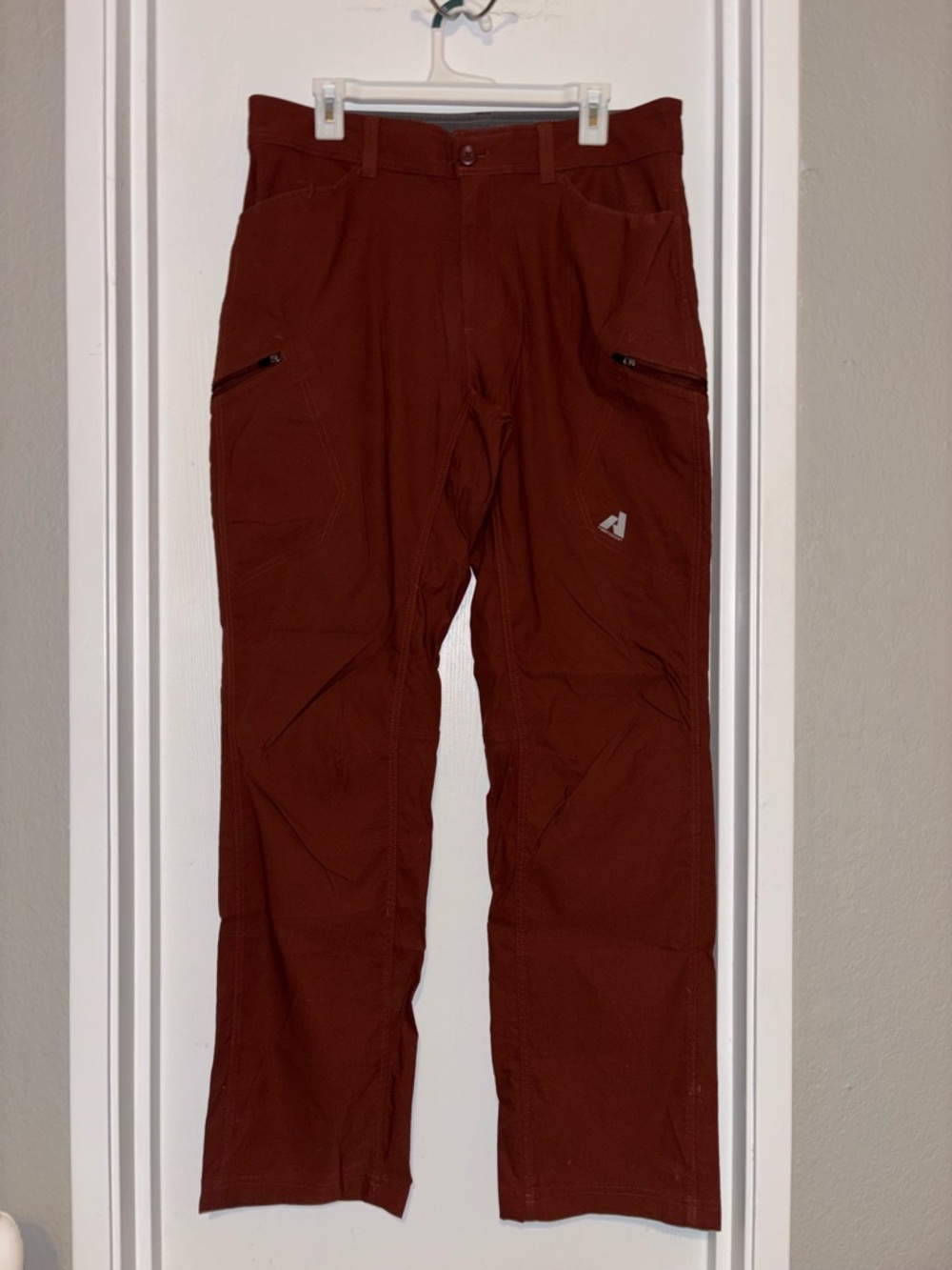Eddie Bauer Men's Hiking Pants in Rust